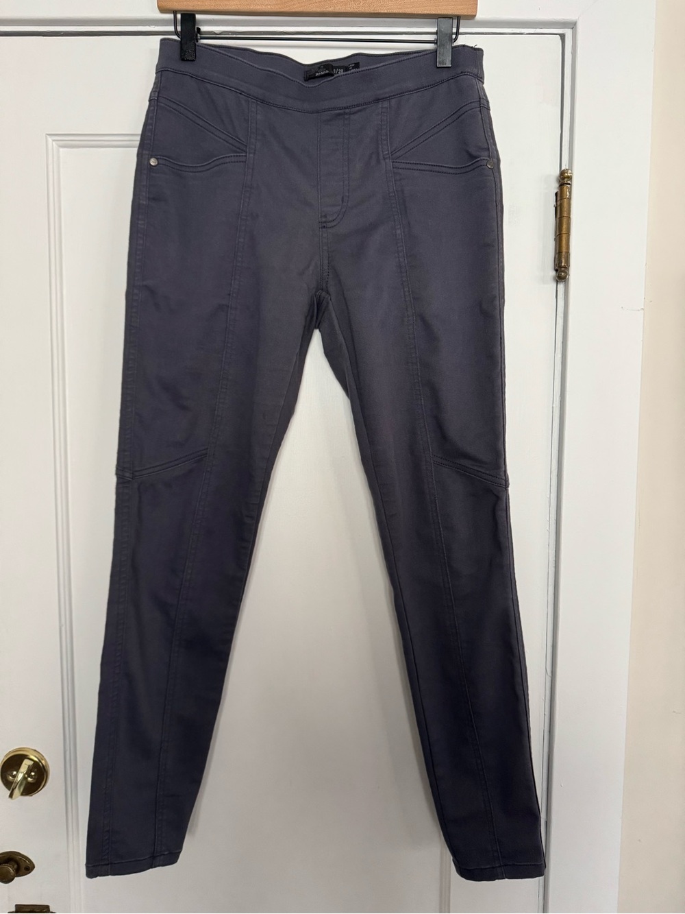 Prana Slim Skinny Pants in Charcoal